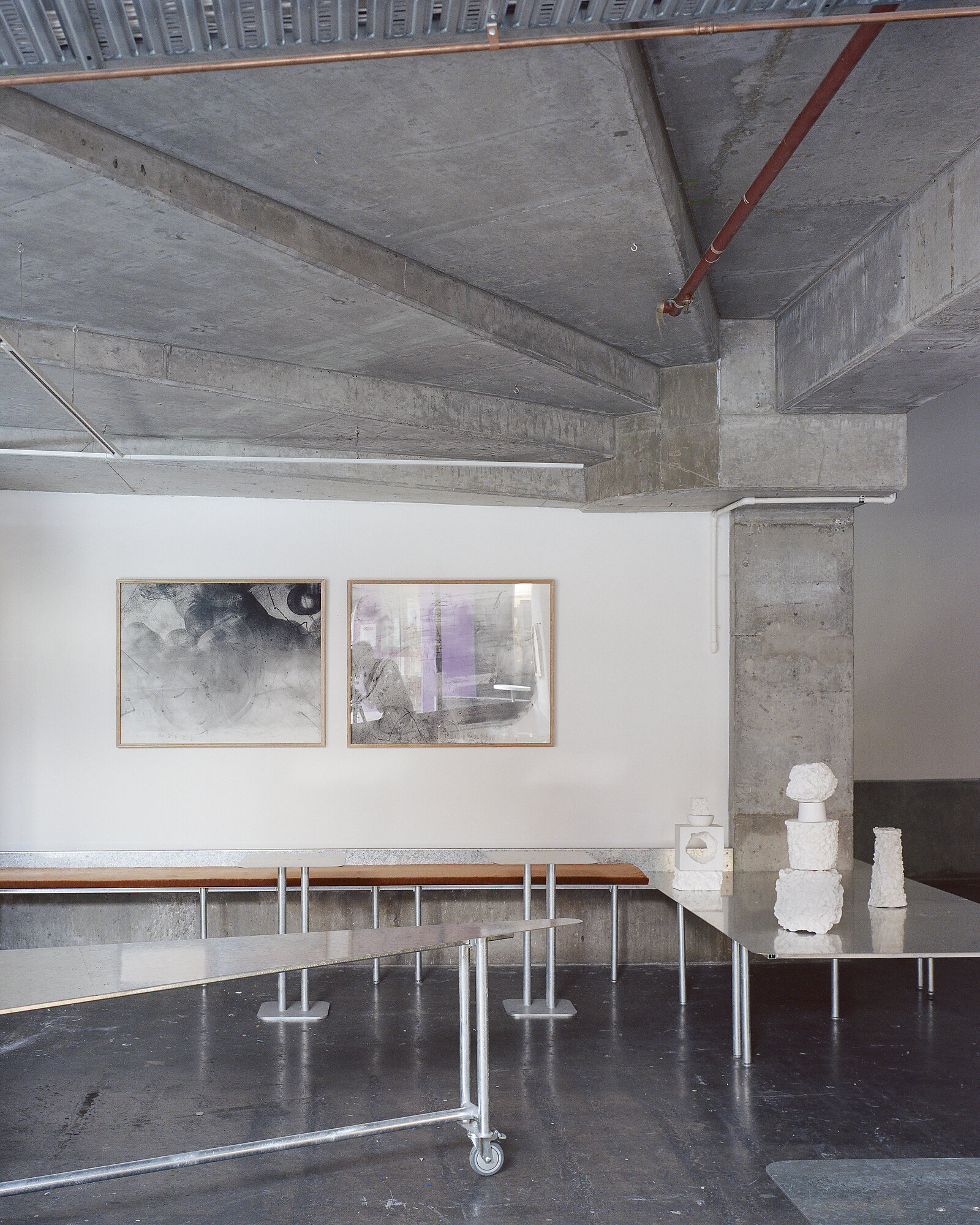 Interior photograph of No Vacancy Gallery & Cafe by Rory Gardiner